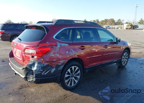 2015 Subaru Outback 2.5I Limited из США, поврежденный, VIN 4S4BSBNC8F3345555